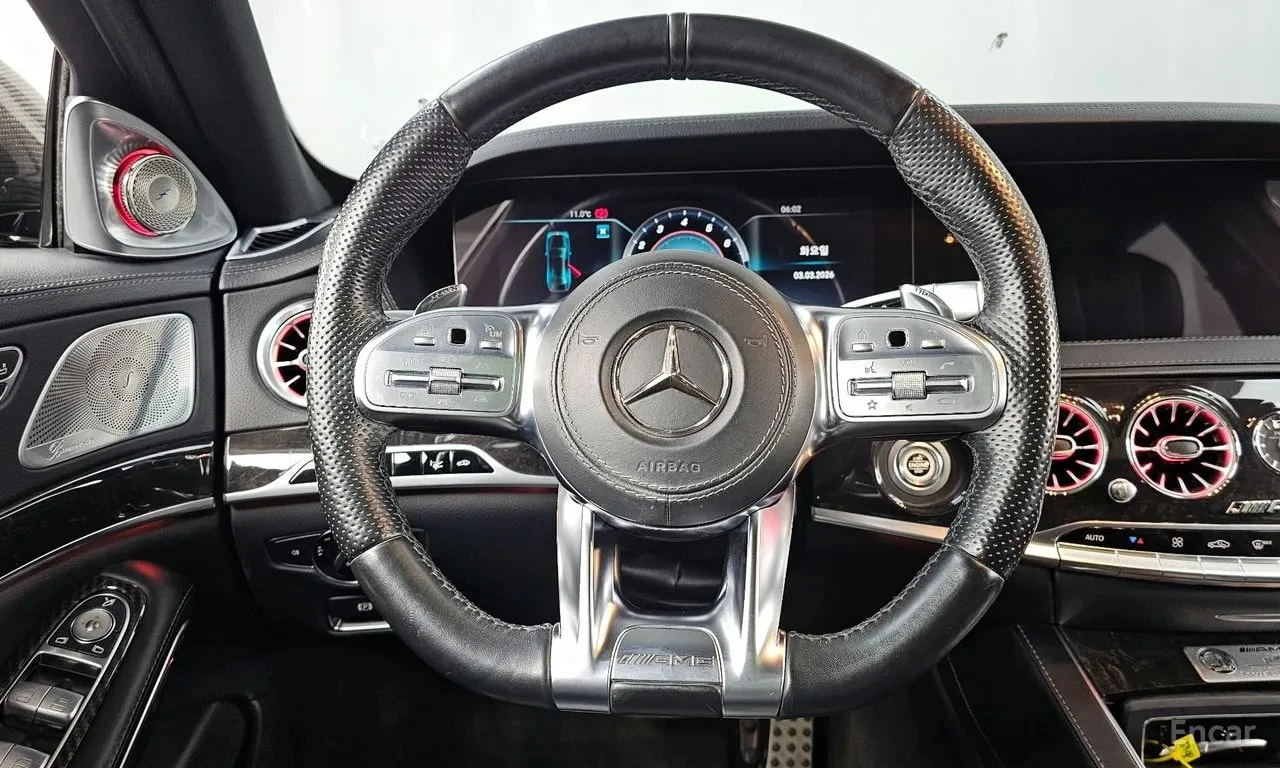 Mercedes-Benz S 63 AMG 4MATIC+ /МАСАЖИ/ОБДУХВАНЕ/ДИСТРОНИК/360, снимка 13 - Автомобили и джипове - 55823045