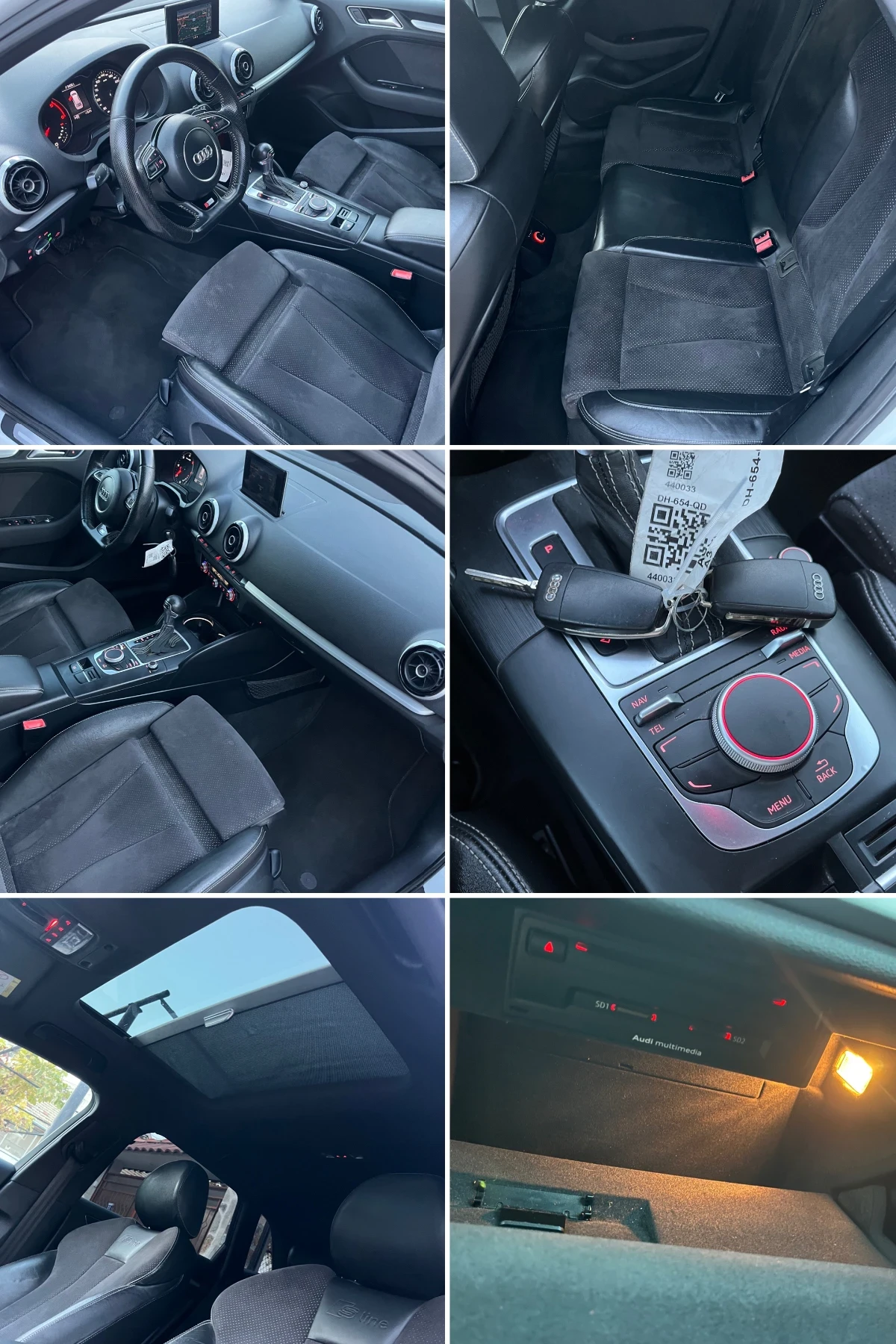Audi A3 3xS-Line-DSG-LED , снимка 16 - Автомобили и джипове - 56602715