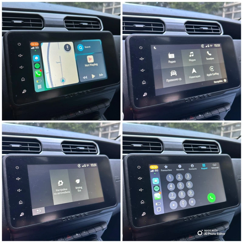 Dacia Duster  1.5DCI* NAVI* А/C, снимка 10 - Автомобили и джипове - 52886358