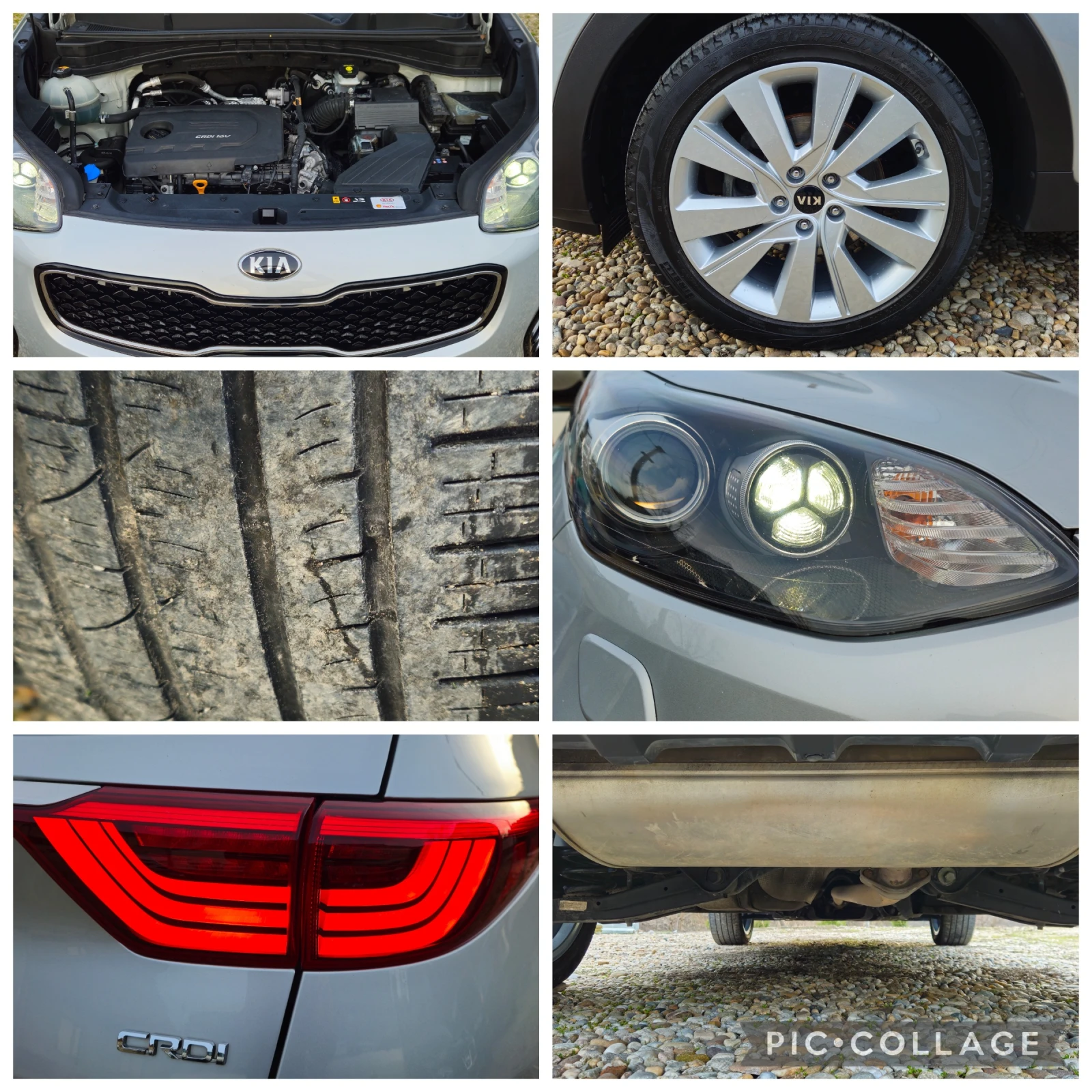 Kia Sportage 1, 7CRDi-116kс* 2017г* ЕВРО6Б* НАВИ* КОЖА* FULL* Т