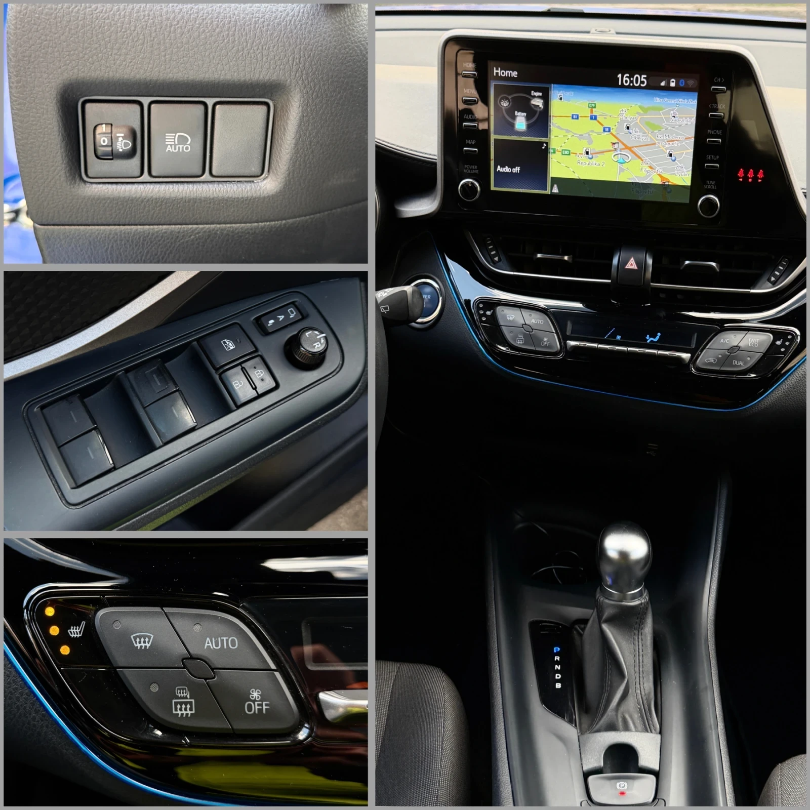 Toyota C-HR 1.8 HYBRID ГАРАНЦИОНЕН!!!, снимка 13 - Автомобили и джипове - 54030487