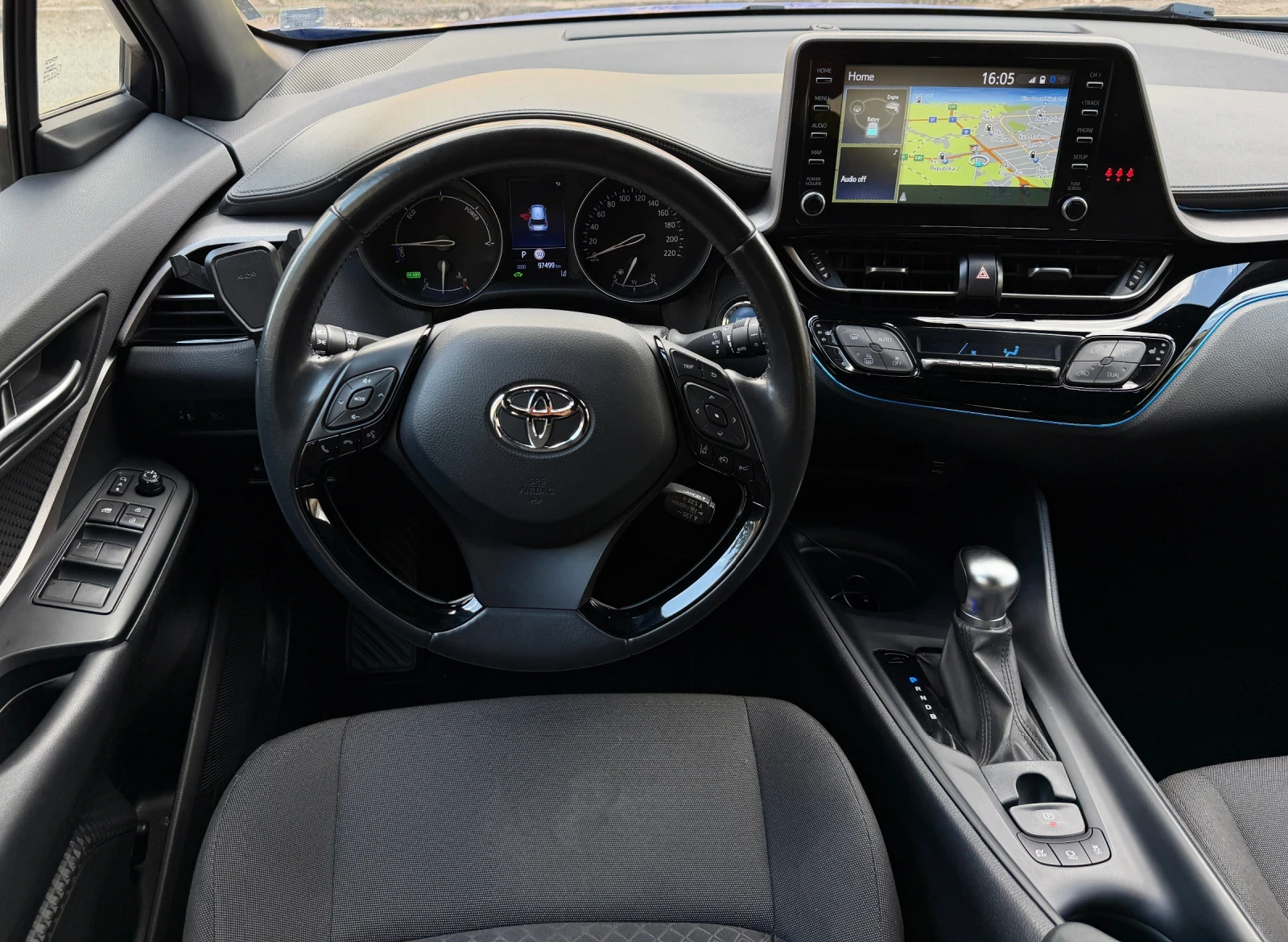 Toyota C-HR 1.8 HYBRID ГАРАНЦИОНЕН!!!, снимка 7 - Автомобили и джипове - 54030487