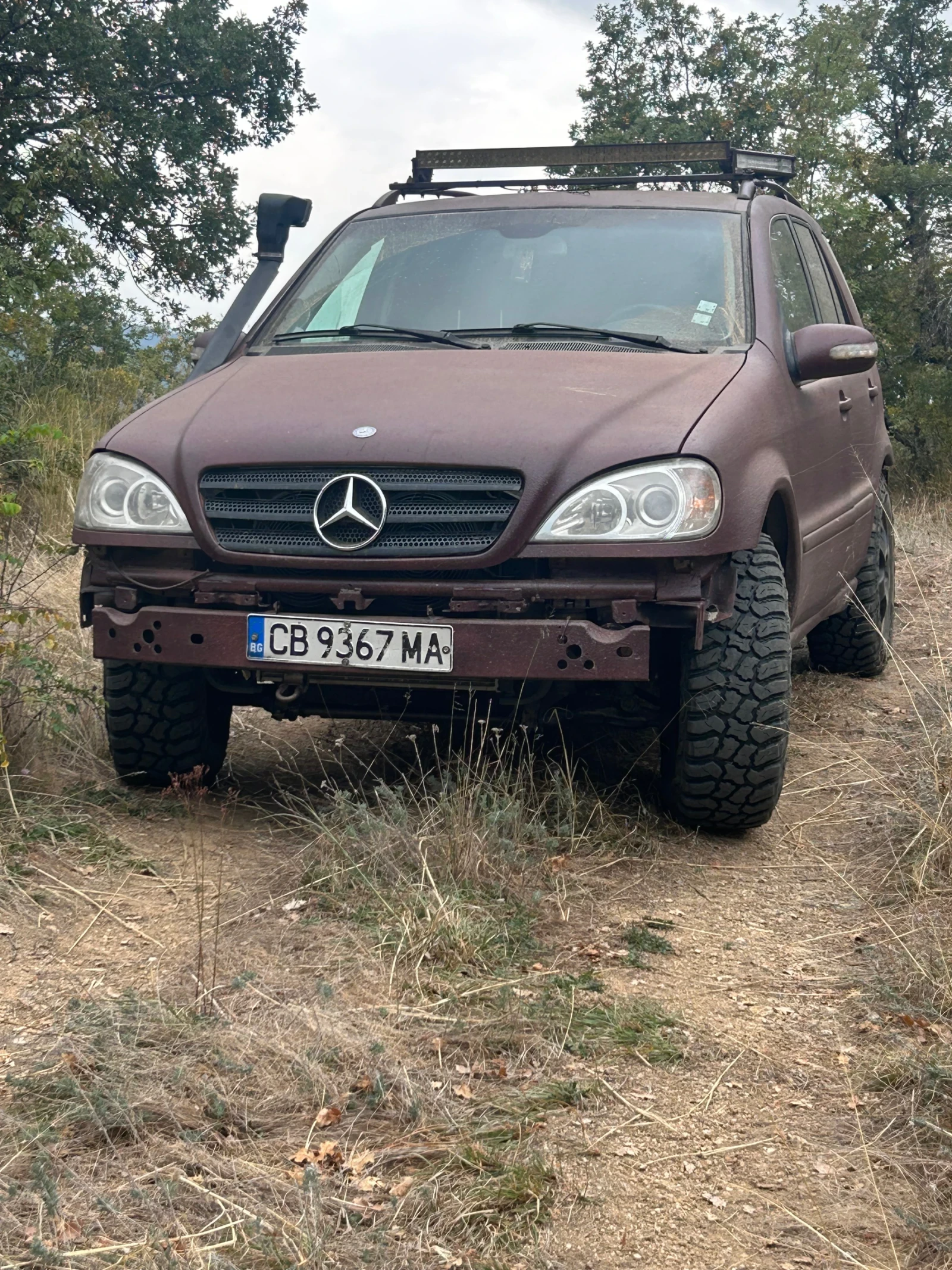 Mercedes-Benz ML 320 3.2 Газ-Бензин