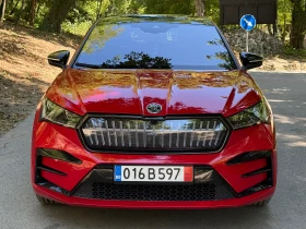 Skoda Enyaq VRS* COUPE* 4X4* PANO* CAM* DIST* ТЕГЛИЧ* MATRIX* , снимка 2