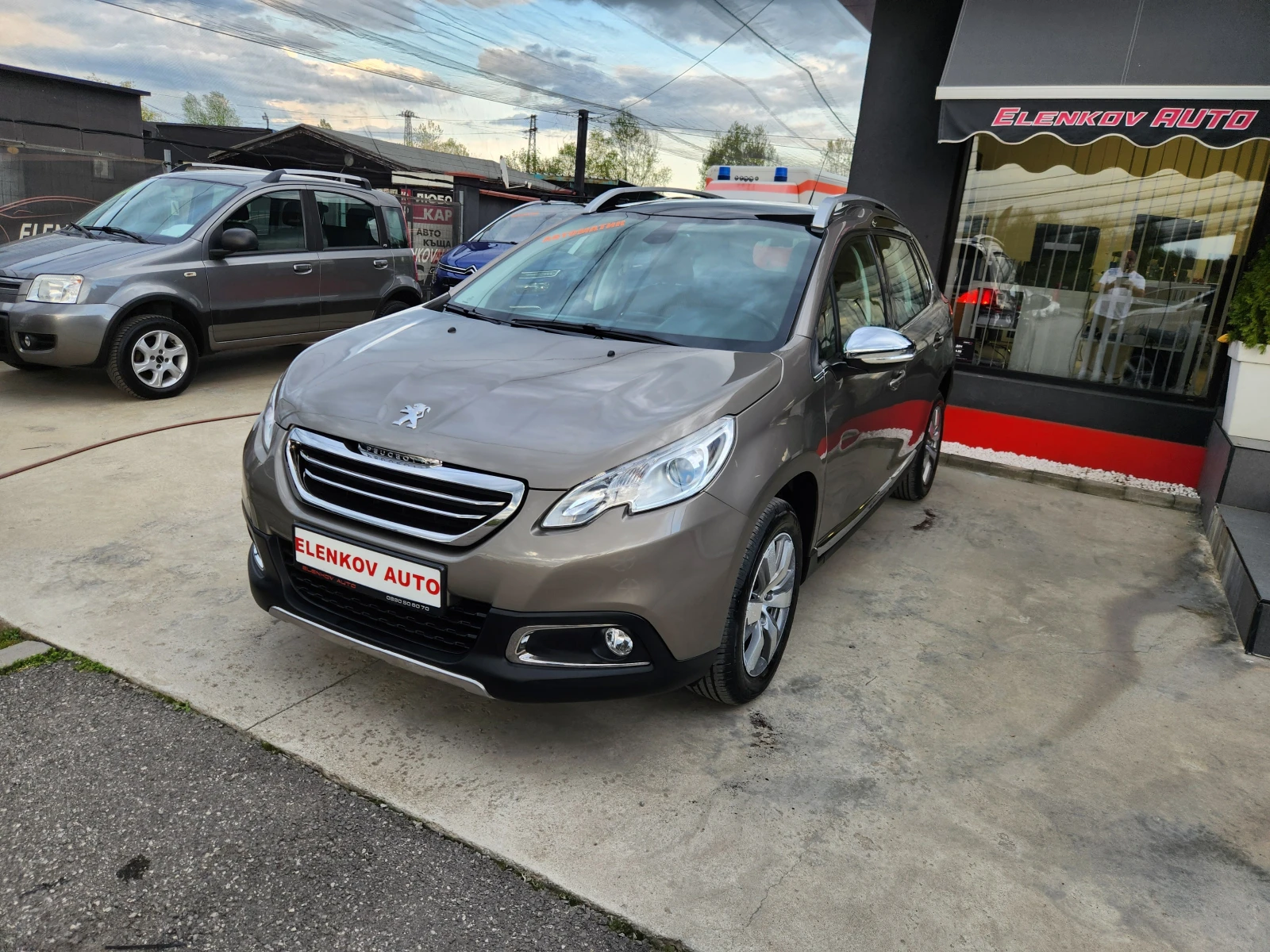 Peugeot 2008 1.6I-120к.с-EURO 5b-АВТОМАТИК-ШВЕЙЦАРИЯ - изображение 3