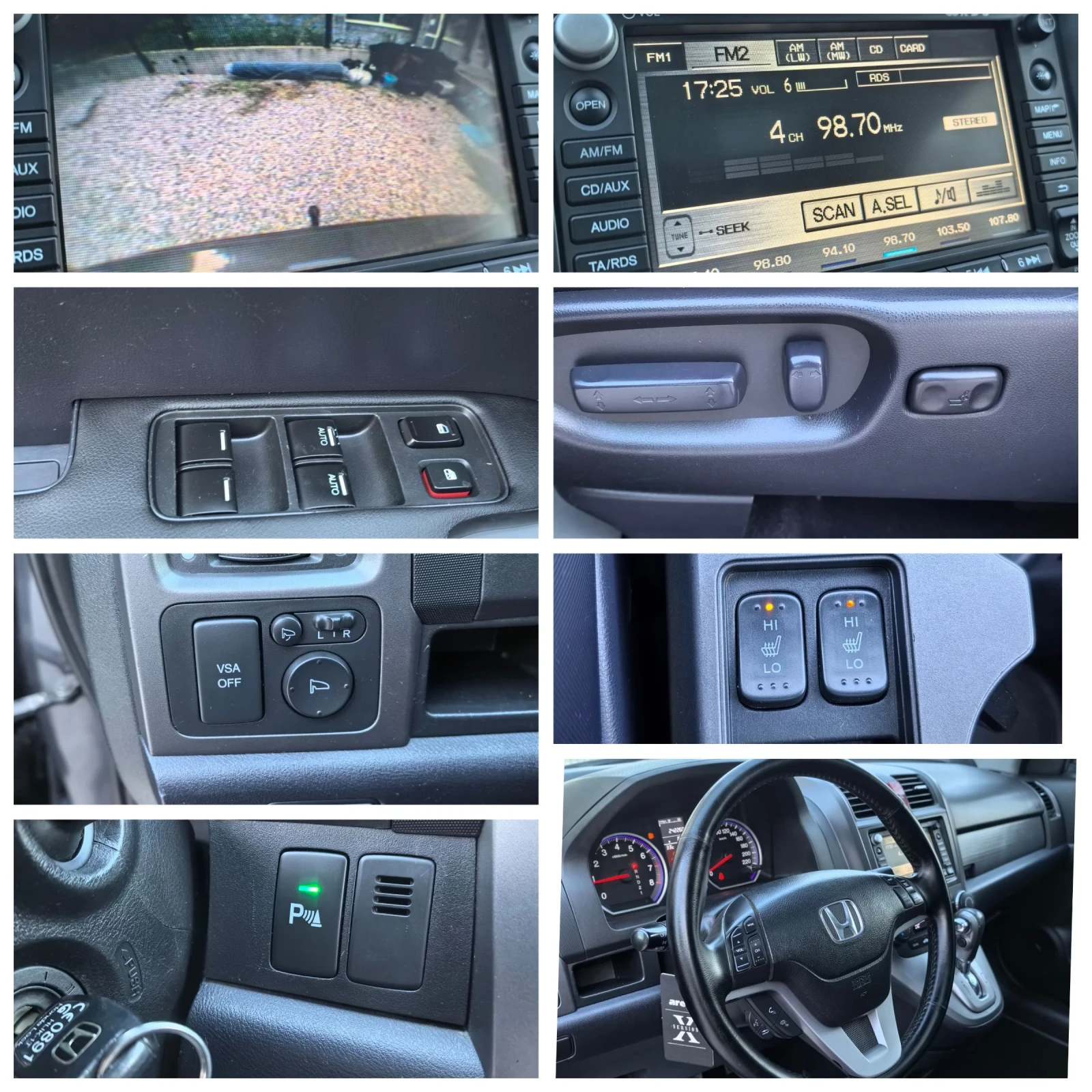 Honda Cr-v Exculusive Камера Панорама Теглич 4х4 Навигация  - изображение 8
