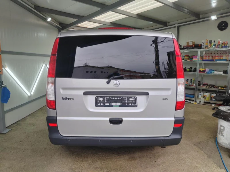 Mercedes-Benz Vito 115CDI* Немски* 6ск* Пътнически* Клима* Топ, снимка 3 - Бусове и автобуси - 53279253
