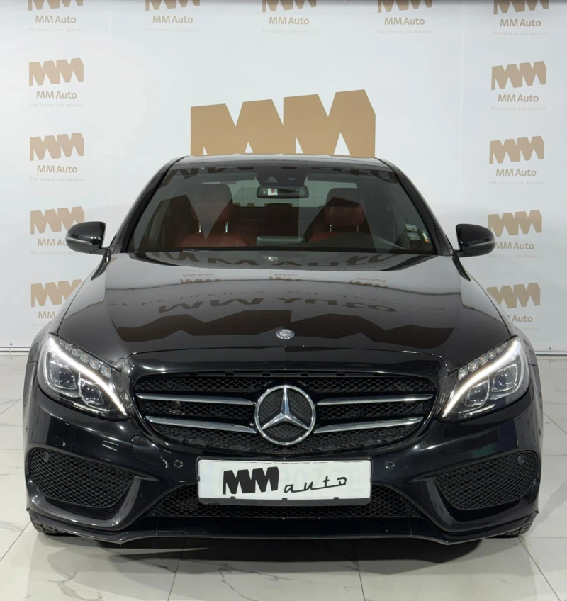 Mercedes-Benz C 200 AMG 4M /Bur/Pano/Камера, снимка 4 - Автомобили и джипове - 48315806