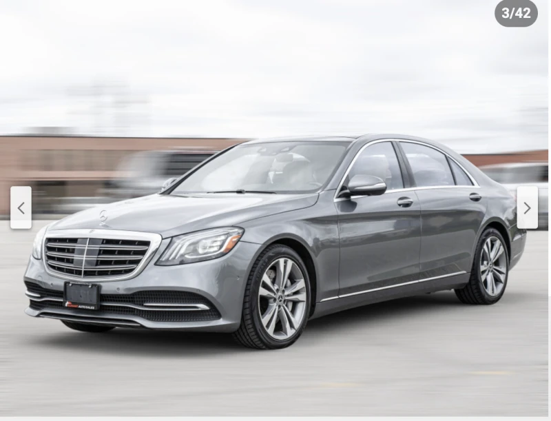 Mercedes-Benz S 560 ДИГИТАЛНО* ТАБЛО* ОБДУХВАНЕ* BURMESTER* ДИСТРОНИК*, снимка 4 - Автомобили и джипове - 52699568