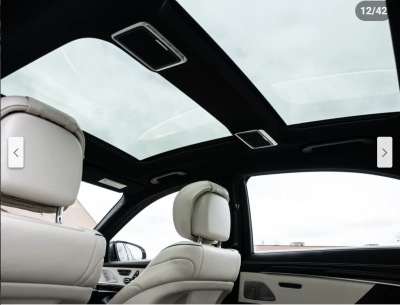 Mercedes-Benz S 560 ДИГИТАЛНО* ТАБЛО* ОБДУХВАНЕ* BURMESTER* ДИСТРОНИК*, снимка 13 - Автомобили и джипове - 52699568