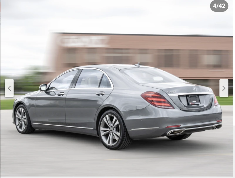 Mercedes-Benz S 560 ДИГИТАЛНО* ТАБЛО* ОБДУХВАНЕ* BURMESTER* ДИСТРОНИК*, снимка 5 - Автомобили и джипове - 52699568