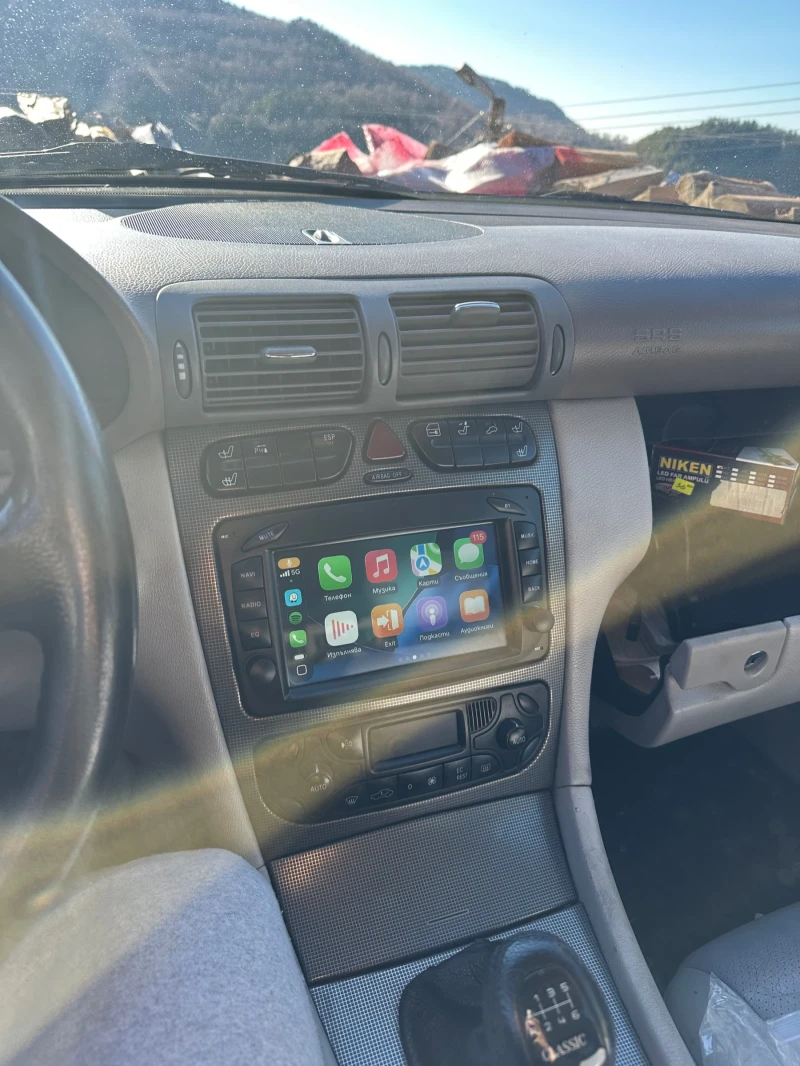 Mercedes-Benz C 200 Kompressor lpg подгрев, снимка 15 - Автомобили и джипове - 53459270