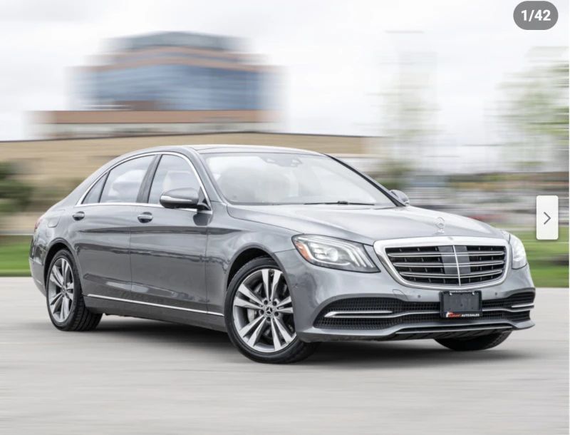 Mercedes-Benz S 560 ДИГИТАЛНО* ТАБЛО* ОБДУХВАНЕ* BURMESTER* ДИСТРОНИК* - 56700 лв. - 55176406 1