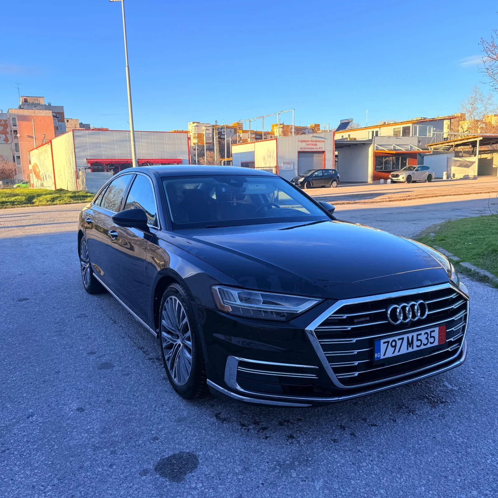 Audi A8 L 2019 Head up Масаж Обдухване Вакум Matrix, снимка 3 - Автомобили и джипове - 54728125