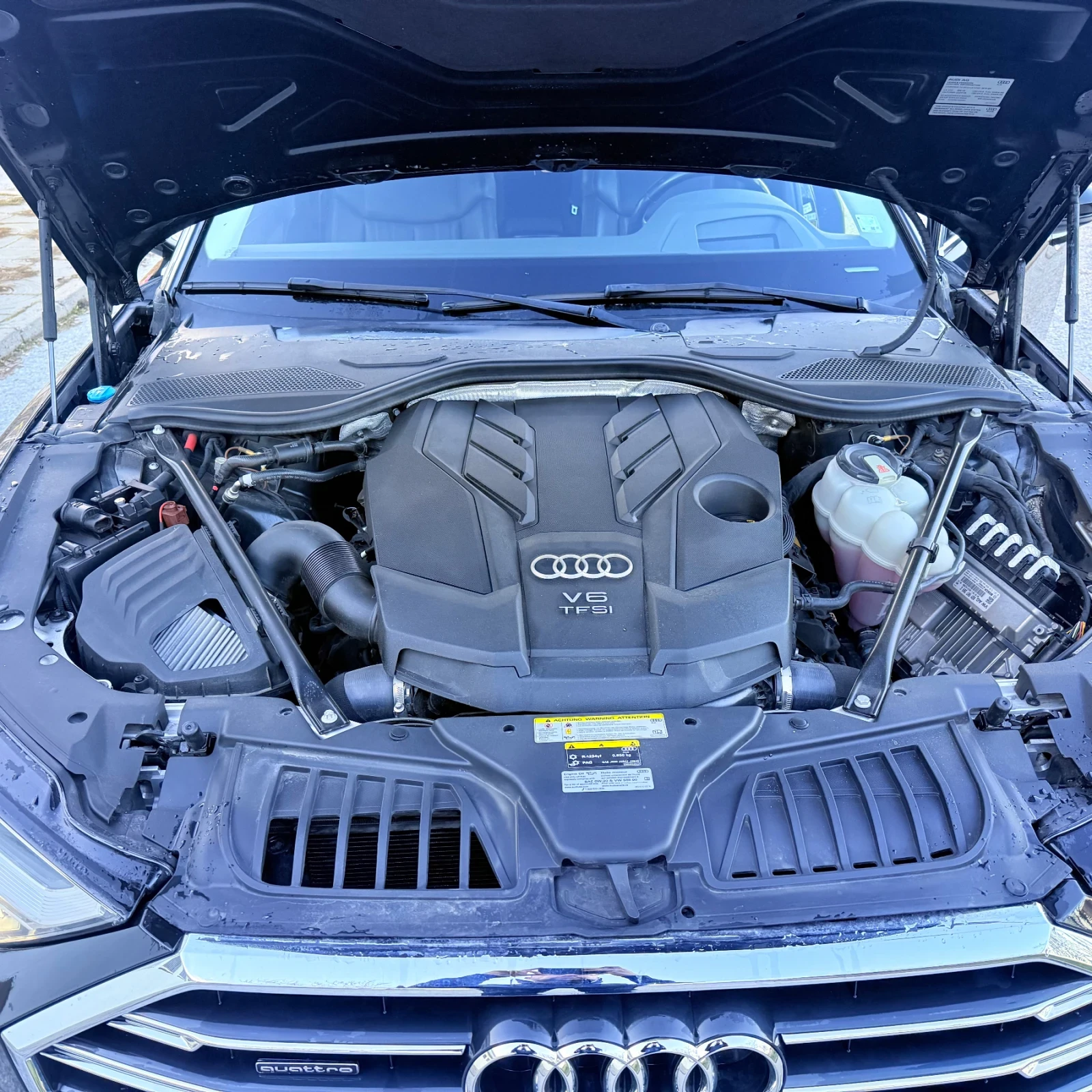 Audi A8 L 2019 Head up Масаж Обдухване Вакум Matrix, снимка 8 - Автомобили и джипове - 54728125