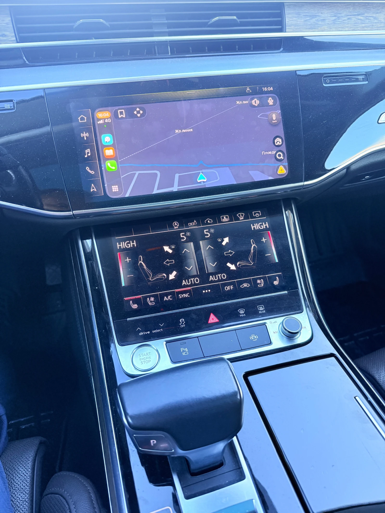 Audi A8 L 2019 Head up Масаж Обдухване Вакум Matrix, снимка 13 - Автомобили и джипове - 54728125