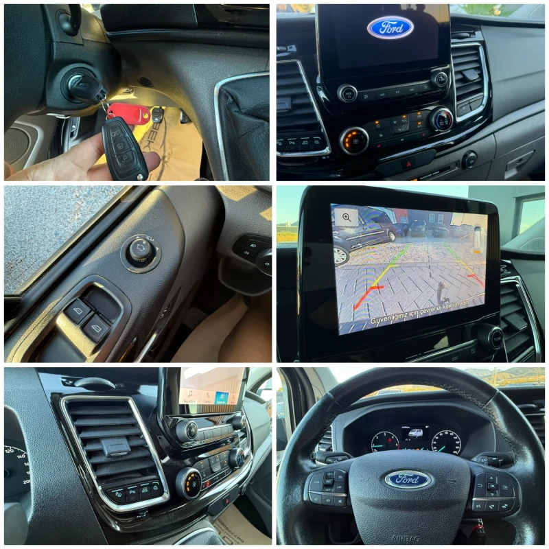 Ford Transit Custom Безупречна на реални км!, снимка 15 - Бусове и автобуси - 52737866
