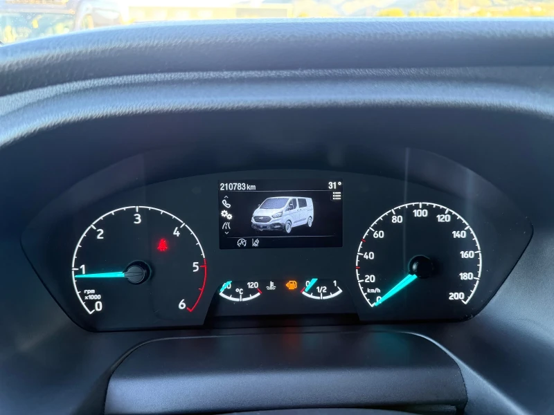 Ford Transit Custom Безупречна на реални км!, снимка 12 - Бусове и автобуси - 52737866