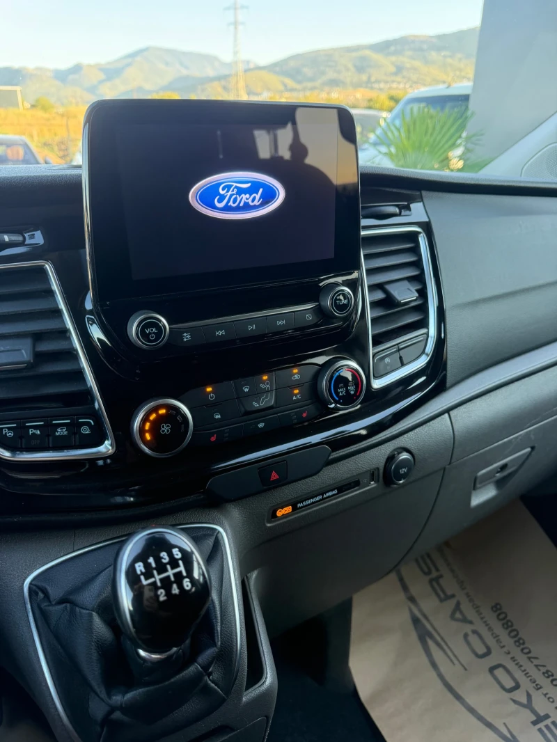 Ford Transit Custom Безупречна на реални км!, снимка 14 - Бусове и автобуси - 52737866