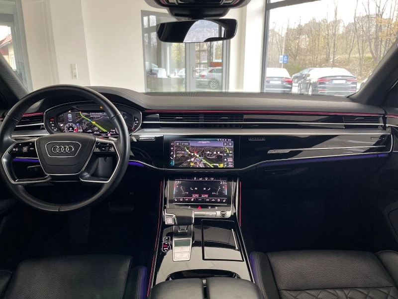 Audi A8 50TDI*QUATTRO*Sport*MATRIX*AHK*ГАРАНЦИЯ, снимка 13 - Автомобили и джипове - 47451667