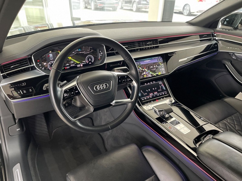 Audi A8 50TDI*QUATTRO*Sport*MATRIX*AHK*ГАРАНЦИЯ, снимка 12 - Автомобили и джипове - 43394366