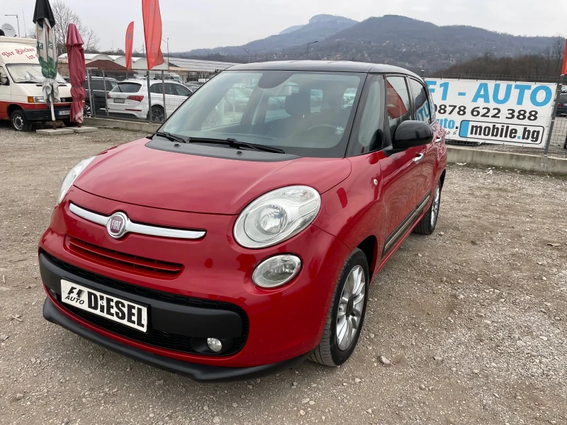 Fiat 500L 1.6M-jET-LIVING-7m-MAXI-ITALIA, снимка 1 - Автомобили и джипове - 49002187