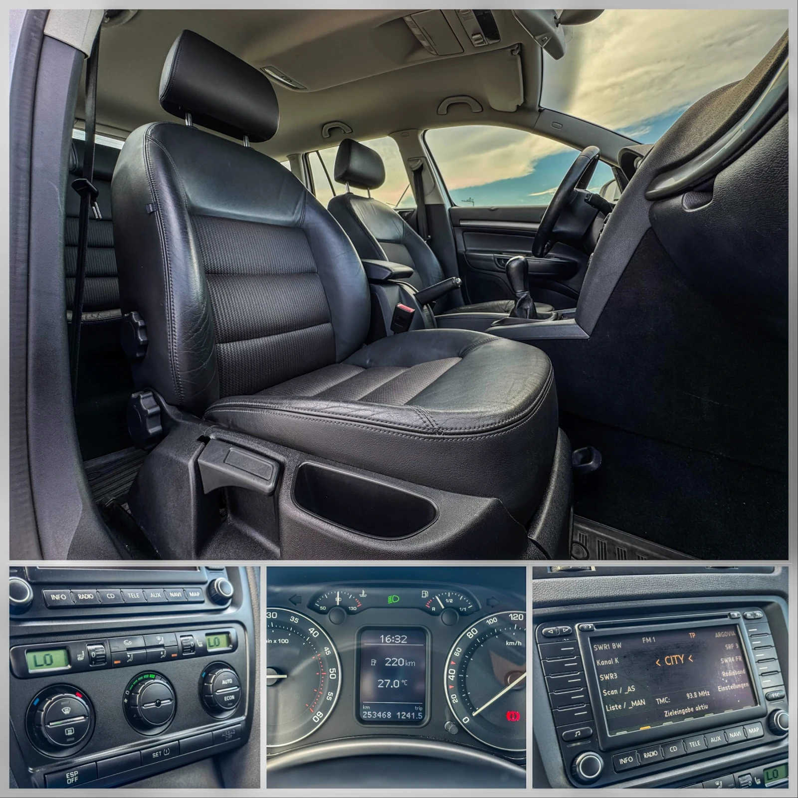 Skoda Octavia 1.9TDI::105кс::КОЖА::НАВИ:: - изображение 10