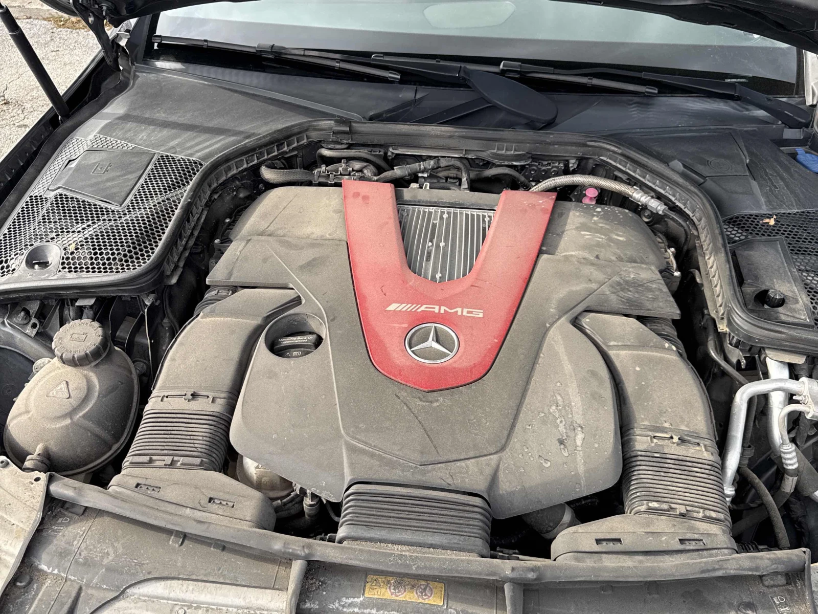 Mercedes-Benz C 43 AMG / 360 / Distronic / Burmester / Carfax / Автокреди, снимка 16 - Автомобили и джипове - 55993245