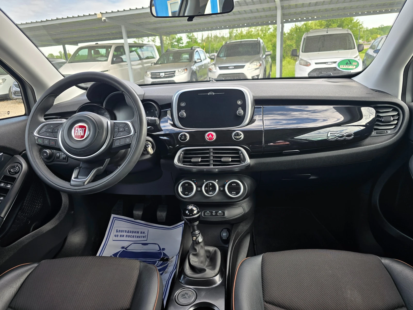 Fiat 500X 1, 0I НОВ ВНОС !! РЕАЛНИ КИЛОМЕТРИ !!, снимка 12 - Автомобили и джипове - 54463341