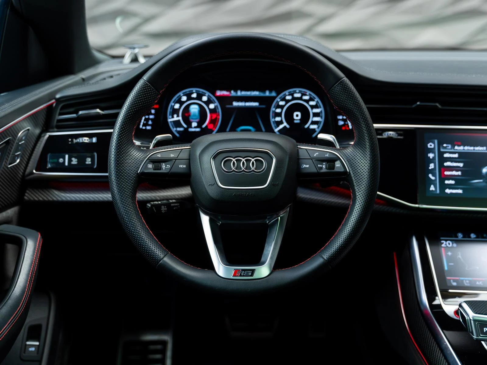 Audi RSQ8 QUATTRO* B&O* MATRIX* 360CAM* PANO* HUD* ОБДУХВ* , снимка 7 - Автомобили и джипове - 55623042