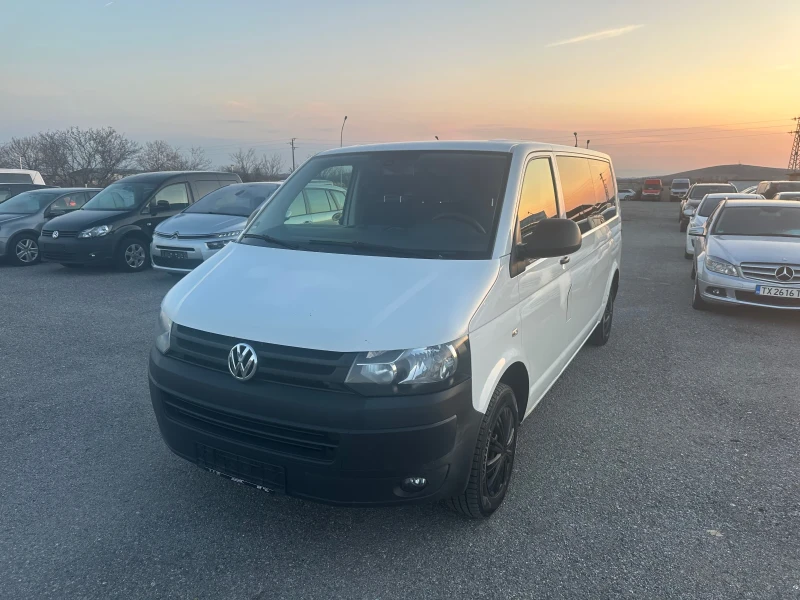 VW T5 LONG* 9-МЕСТЕН* 2.0TDI* 140к.с., снимка 1 - Бусове и автобуси - 48442535