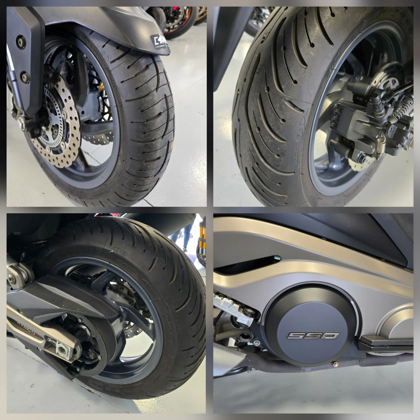 Kymco AK 550 ABS-TCS, Обслужен, Подгрев!, снимка 14 - Мотоциклети и мототехника - 54109300