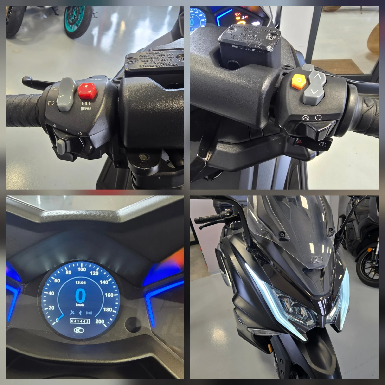 Kymco AK 550 ABS-TCS, Обслужен, Подгрев!, снимка 13 - Мотоциклети и мототехника - 54109300