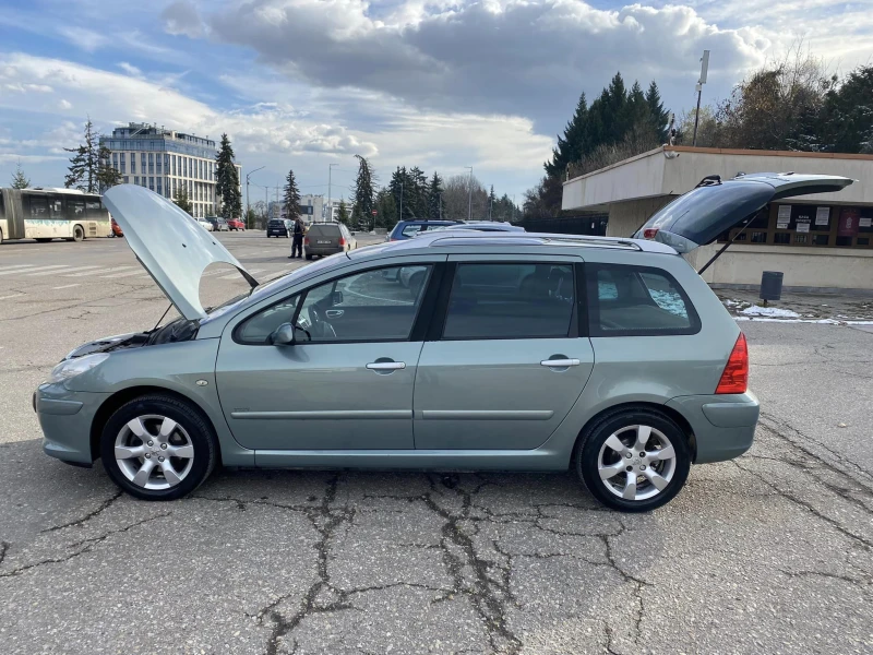 Peugeot 307 1.6 ПАНОРАМА, снимка 15 - Автомобили и джипове - 48392055