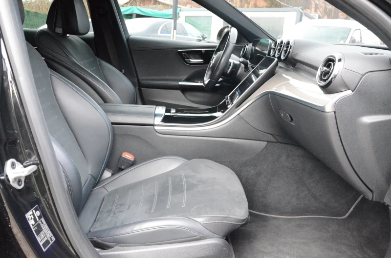 Mercedes-Benz C 220 4MATIC* AMG* NIGHT EDITION* CARBON* ТЕГЛИЧ* , снимка 14 - Автомобили и джипове - 53137070