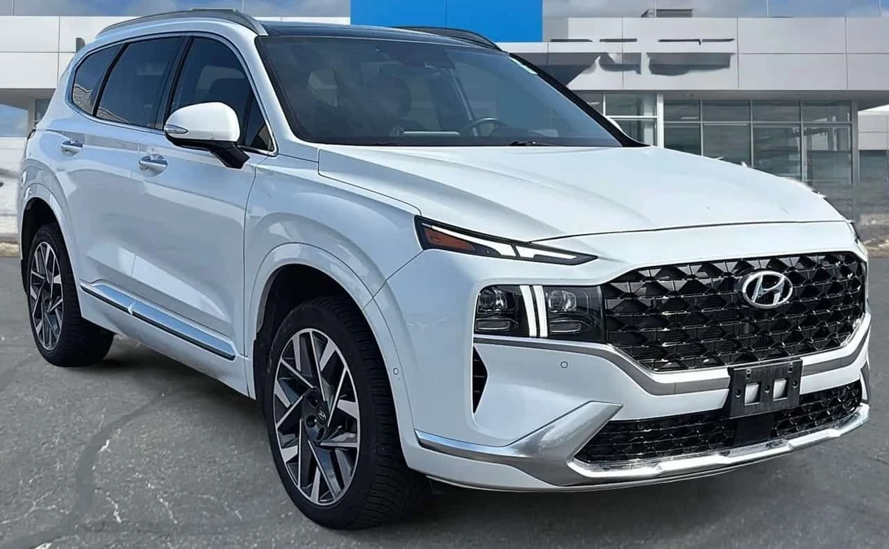 Hyundai Santa fe * Ultimate Calligraphy * CARFAX * ЦЕНА ДО БГ, снимка 3 - Автомобили и джипове - 55629629