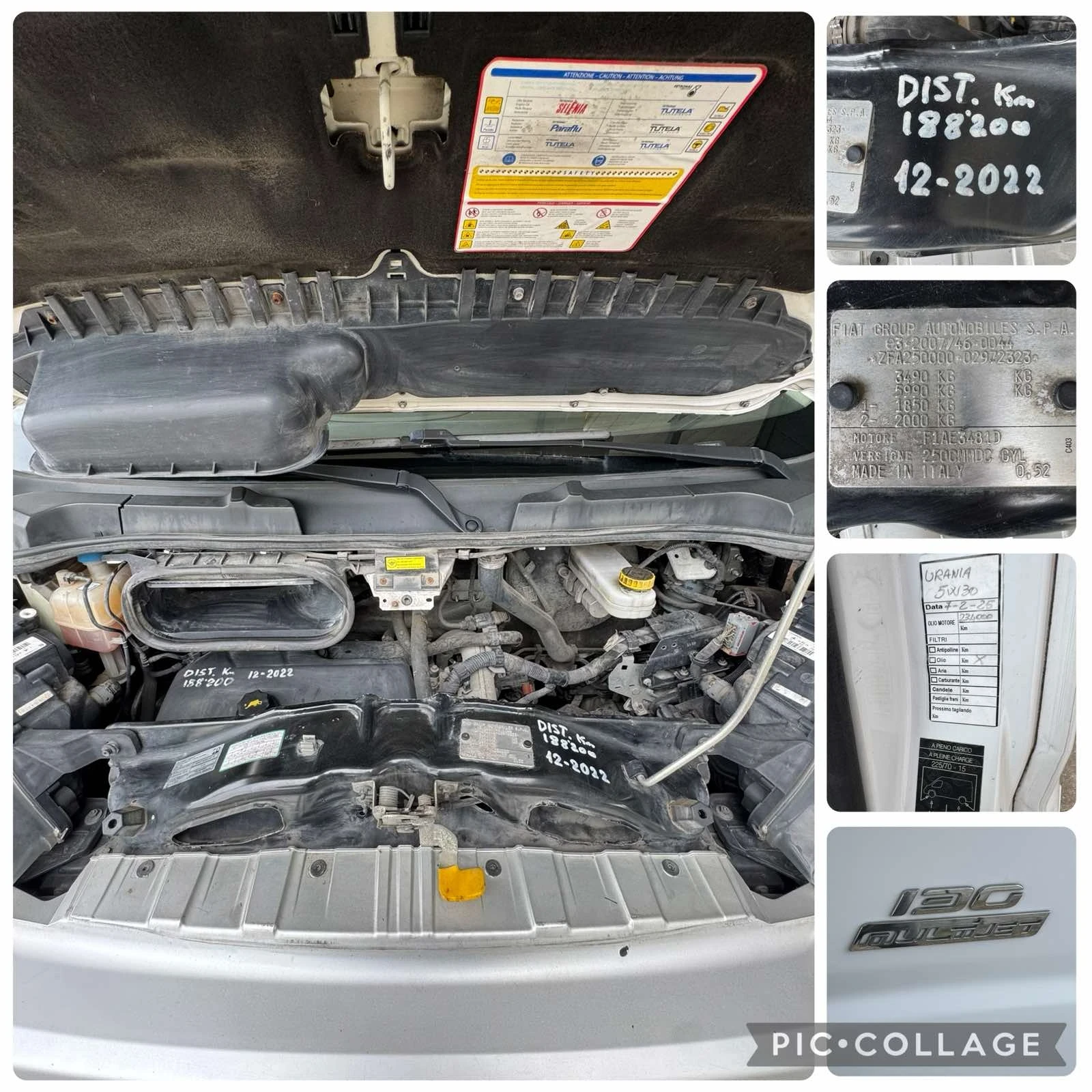 Fiat Ducato 2.3 mjet, 2016г., 243000км, снимка 8 - Бусове и автобуси - 54795243