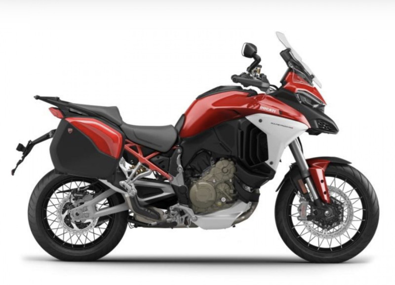 Ducati Multistrada V4 S TRAVEL & RADAR DUCATI RED + SPOKED WHEELS, снимка 2 - Мотоциклети и мототехника - 44044838