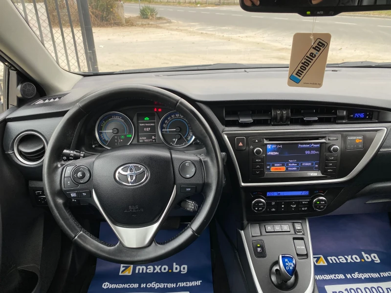 Toyota Auris 1.8 Hybrid/Kamera/Navi/Avtomat/165377 km!, снимка 11 - Автомобили и джипове - 47867735