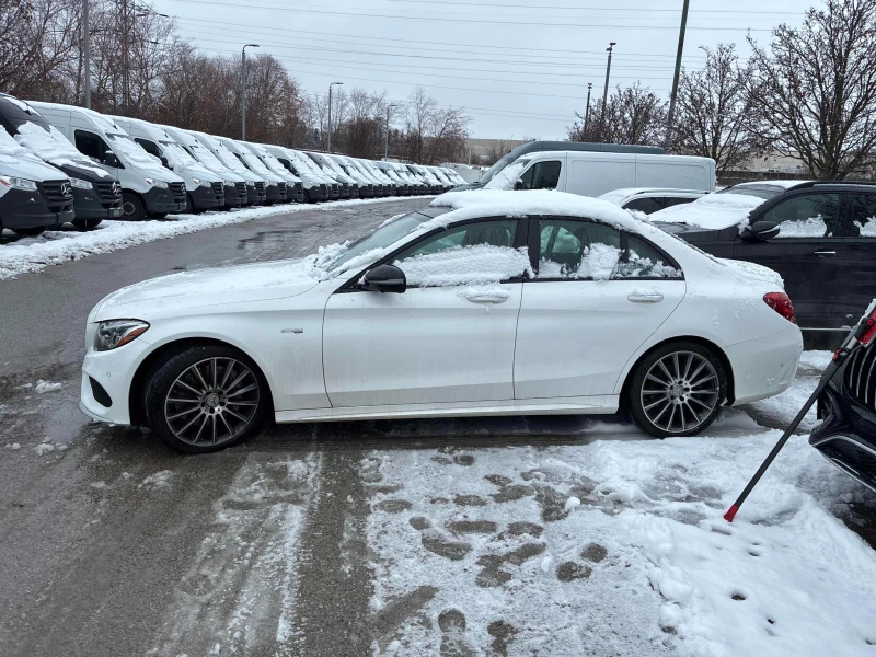 Mercedes-Benz C 43 AMG 4MATIC* BURMESTER* LANE* ASSIST* 360КАМЕРА* КЕЙЛЕС, снимка 3 - Автомобили и джипове - 52835488