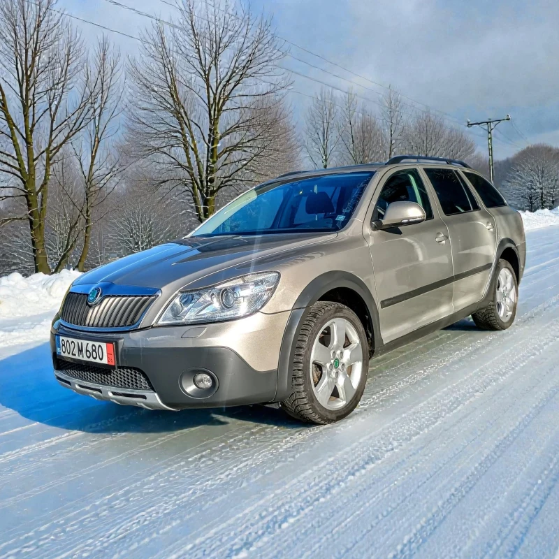 Skoda Octavia SCOUT * 4X4 * АВТОМАТ DSG-6 * 180000km * УНИКАТ  