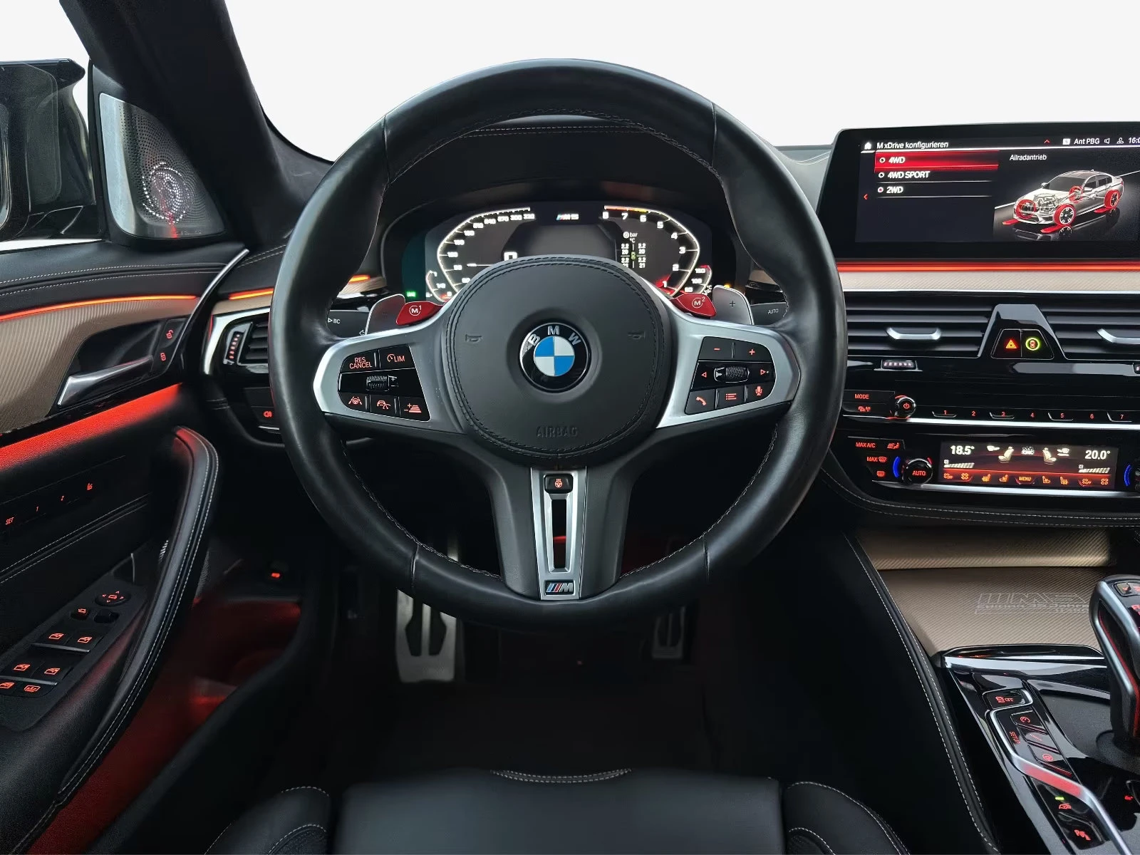 BMW M5 COMPETITION/625HP/xDRIVE/B&W/360/KERAMIK/MASS/932v - изображение 6