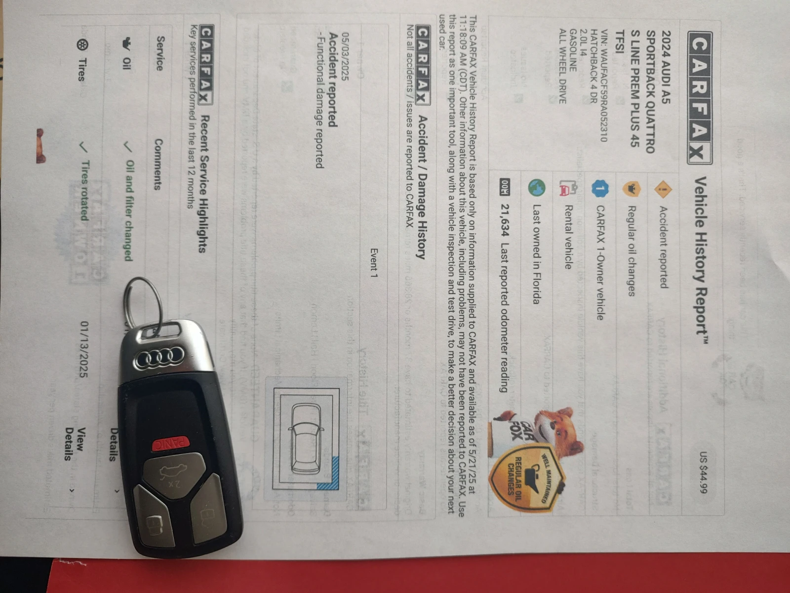 Audi A5 45 TFSI 265 кс Quattro Premium Plus B&O, снимка 13 - Автомобили и джипове - 53501067