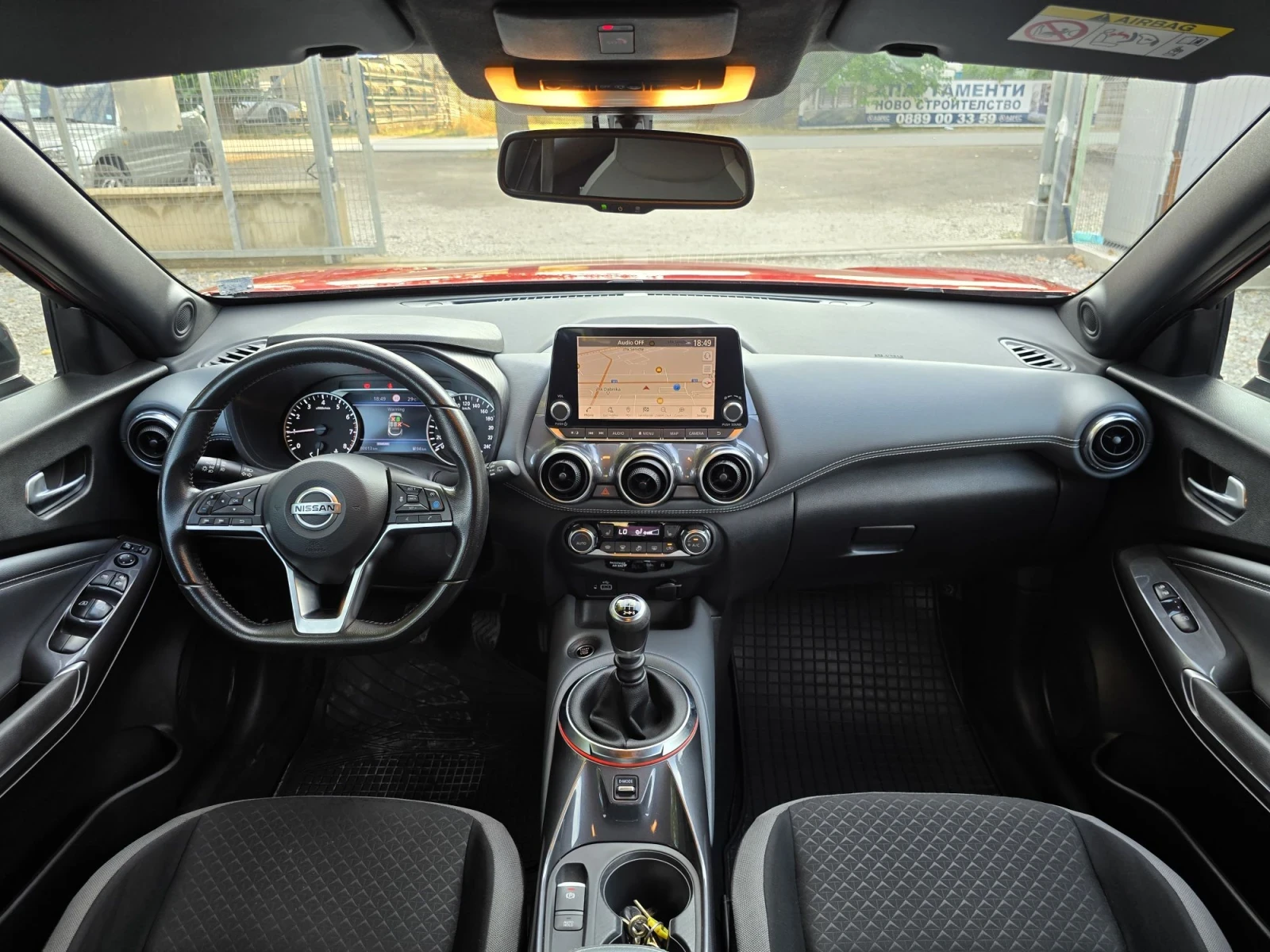 Nissan Juke 1.0T ДИСТР.360* КАМ.НАВИ, снимка 9 - Автомобили и джипове - 55647309