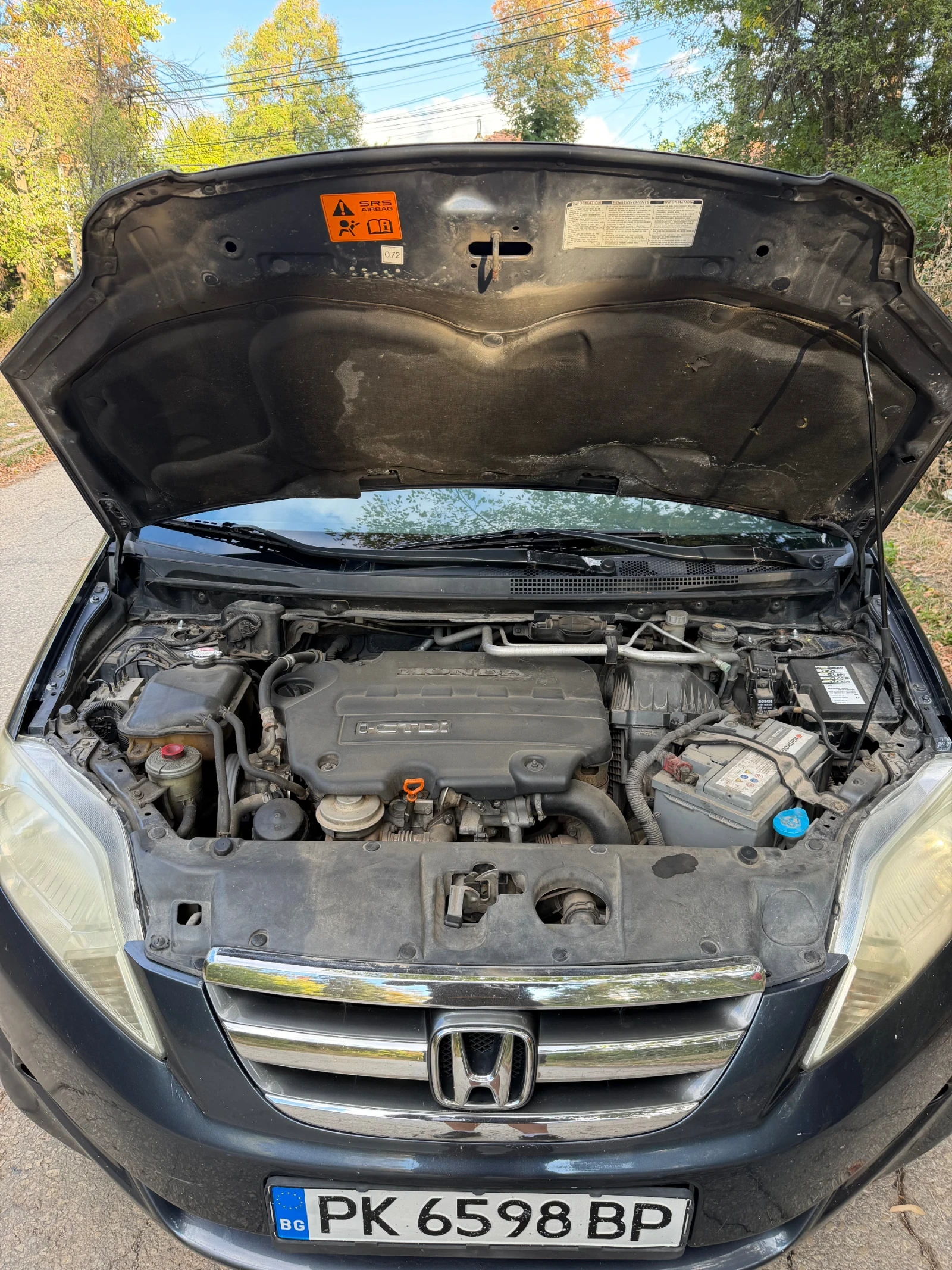 Honda Fr-v, снимка 12 - Автомобили и джипове - 56248097