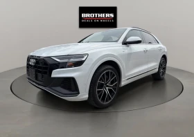 Audi Q8 55TFSi * HEAD UP * DISTRONIC * ОБДУХВАНЕ * CARFAX , снимка 3
