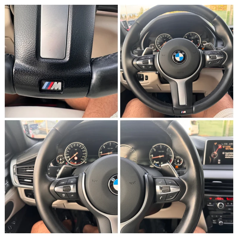 BMW X6 3.0d/M PERFORMANCE/БЯЛА ПЕРЛА/ОБСЛУЖЕНА В БМВ/НОВА, снимка 13 - Автомобили и джипове - 47513586