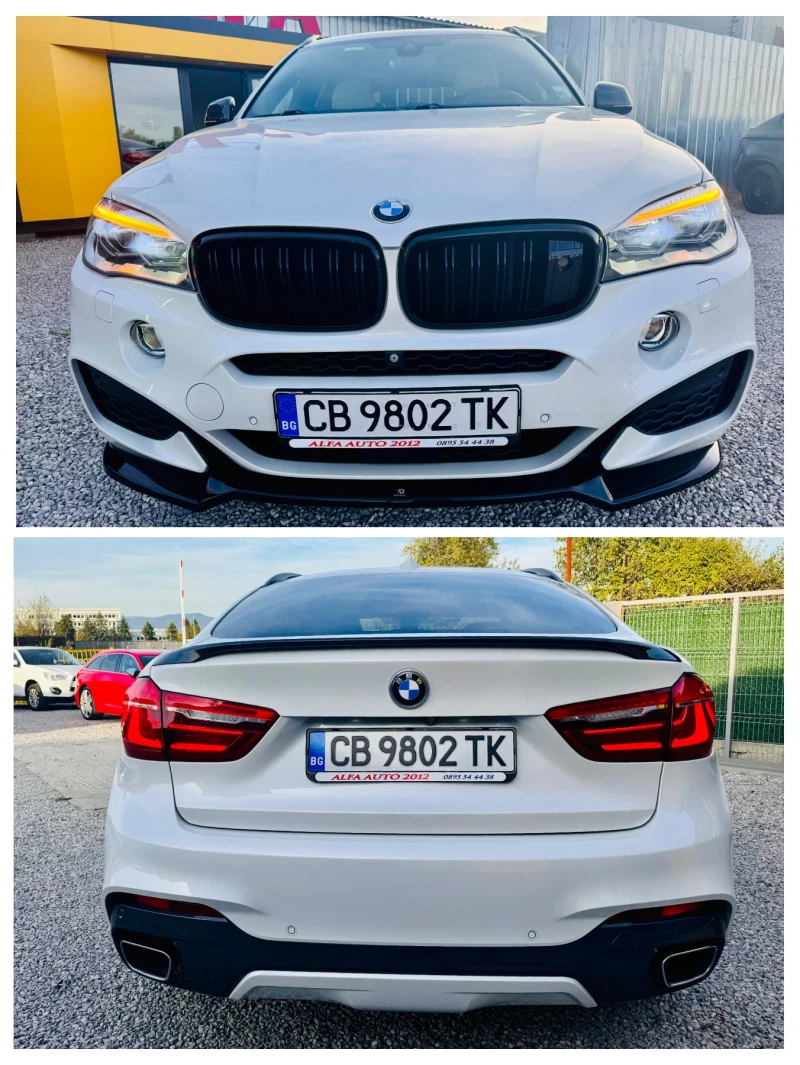 BMW X6 3.0d/M PERFORMANCE/БЯЛА ПЕРЛА/ОБСЛУЖЕНА В БМВ/НОВА, снимка 7 - Автомобили и джипове - 47513586