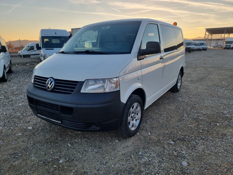 VW T5 1.9TDI 9 места топ , снимка 1 - Бусове и автобуси - 48132559