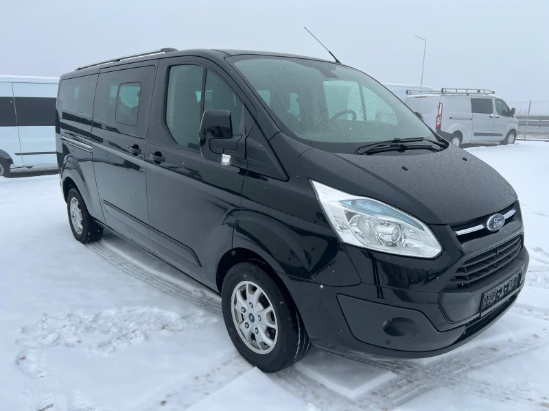 Ford Transit Custom 9 МЕСТА - КЛИМАТИК, снимка 2 - Бусове и автобуси - 53237357